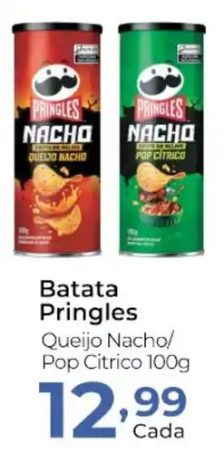 Super Kan Batata Pringles Queijo Nacho/ Pop Citrico oferta
