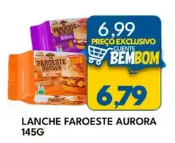 Rancho Bom Supermercados Lanche faroeste aurora oferta