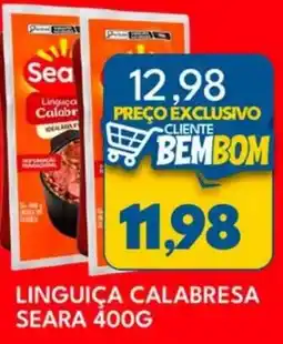 Rancho Bom Supermercados Linguiça calabresa oferta