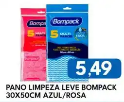 Rancho Bom Supermercados Pano limpeza leve bompack oferta