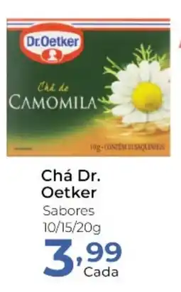 Super Kan Chá Dr. Oetker oferta