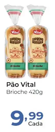 Super Kan Pão vital brioche oferta