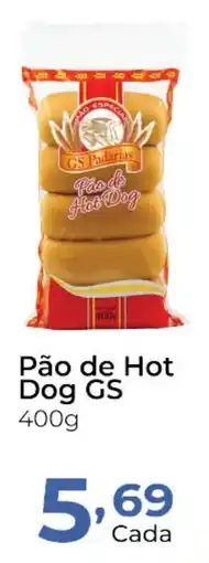 Super Kan Pão de Hot Dog GS oferta