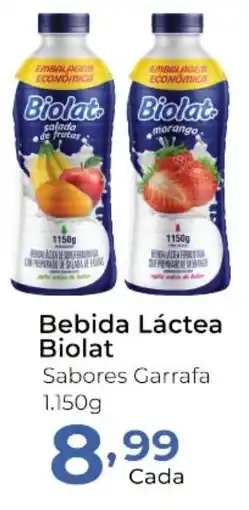 Super Kan Bebida Láctea Biolat Sabores Garrafa oferta