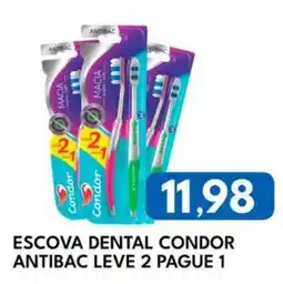 Rancho Bom Supermercados escova dental condor antibac oferta