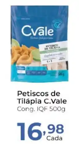 Super Kan Petiscos de Tilápia C.Vale oferta