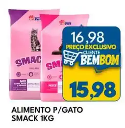 Rancho Bom Supermercados alimento p/gato smack oferta