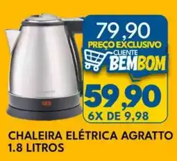 Rancho Bom Supermercados Chaleira elétrica agratto oferta