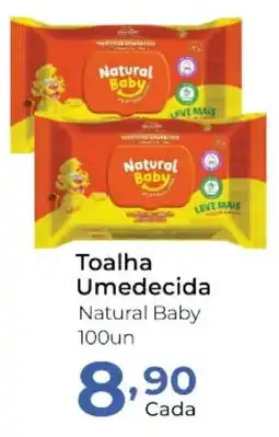 Super Kan Toalha Umedecida Natural Baby oferta