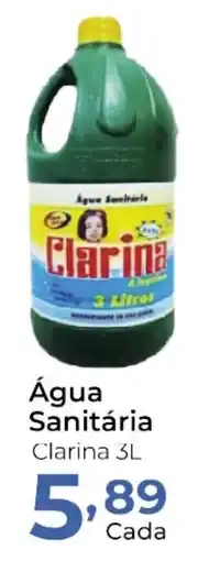 Super Kan Água Sanitária Clarina oferta