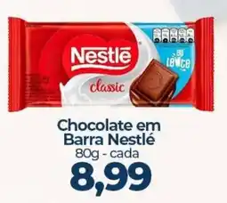 Supermercados Andreazza Chocolate em Barra Nestlé classic oferta