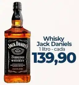 Supermercados Andreazza Whisky jack daniels oferta