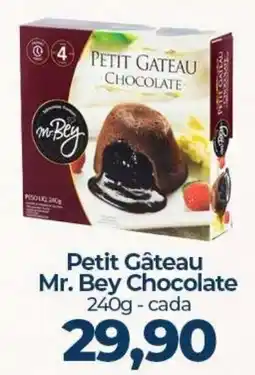 Supermercados Andreazza Petit Gâteau Mr. Bey Chocolate oferta