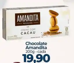 Supermercados Andreazza Chocolate amandita oferta