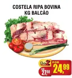 Zebu Carnes Supermercados Costela ripa bovina kg balcão oferta