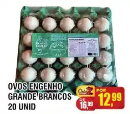 Zebu Carnes Supermercados ovos engenho grande brancos oferta