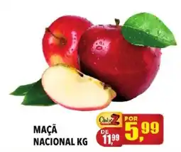 Zebu Carnes Supermercados Maçã nacional kg oferta