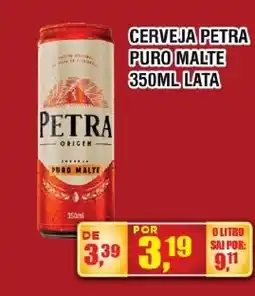 Zebu Carnes Supermercados Cerveja petra puro malte oferta
