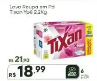 Master Supermercados Lava Roupa em Pó Tixan Ypé oferta