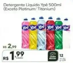Master Supermercados Detergente Líquido Ypé oferta