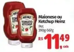 Mix Mateus Maionese ou ketchup heinz oferta