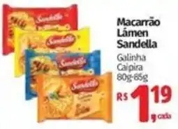 Mix Mateus Macarrão Lámen Sandella oferta