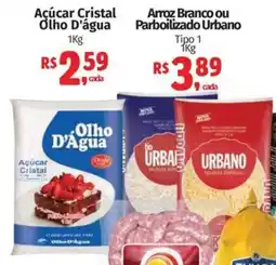 Mix Mateus Açúcar Cristal Olho D'água oferta