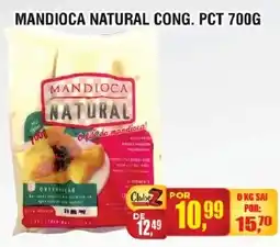 Zebu Carnes Supermercados Mandioca natural cong. oferta