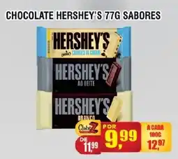 Zebu Carnes Supermercados Chocolate hershey's 77g sabores oferta