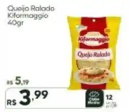 Master Supermercados Queijo Ralado Kiformaggio oferta