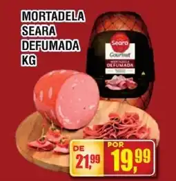 Zebu Carnes Supermercados Mortadela seara defumada oferta