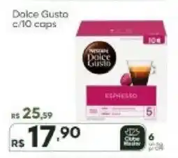 Master Supermercados Dolce Gusto c/10 caps oferta