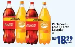 Mix Mateus Pack Coca-Cola + Fanta Laranja oferta