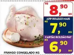 Roldão Frango congelado kg oferta