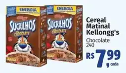 Mix Mateus Cereal Matinal Kellongg's Chocolate oferta