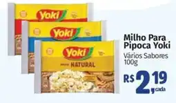 Mix Mateus Milho para pipoca yoki vários sabores oferta