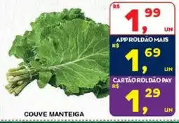 Roldão couve manteiga oferta