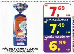 Roldão Pão de forma pullman tradicional oferta