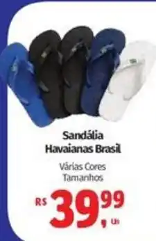 Mix Mateus Sandália Havaianas Brasil oferta