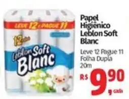 Mix Mateus Papel Higienico Leblon Soft Blanc oferta