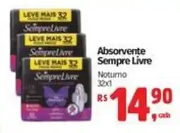 Mix Mateus Absorvente sempre livre oferta