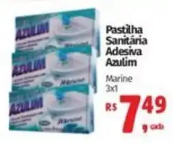 Mix Mateus Pastilha Sanitária Adesiva Azulim oferta
