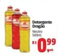 Mix Mateus Detergente Dragão Neutro oferta