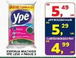 Roldão esponja multiuso ypê oferta