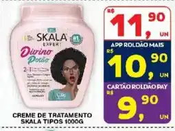 Roldão Creme de tratamento skala tipos oferta