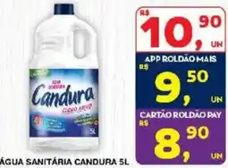 Roldão água sanitária candura oferta