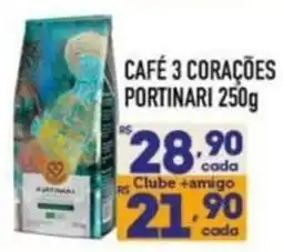Supermercados Avenida Café 3 corações portinari oferta