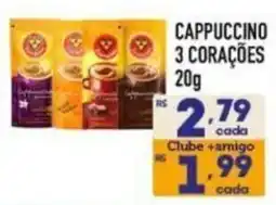 Supermercados Avenida Cappuccino 3 corações oferta