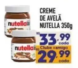 Supermercados Avenida creme de avelã nutella oferta