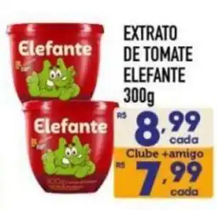 Supermercados Avenida extrato de tomate elefante oferta